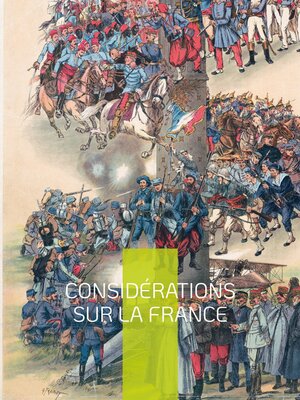 cover image of Considérations sur la France